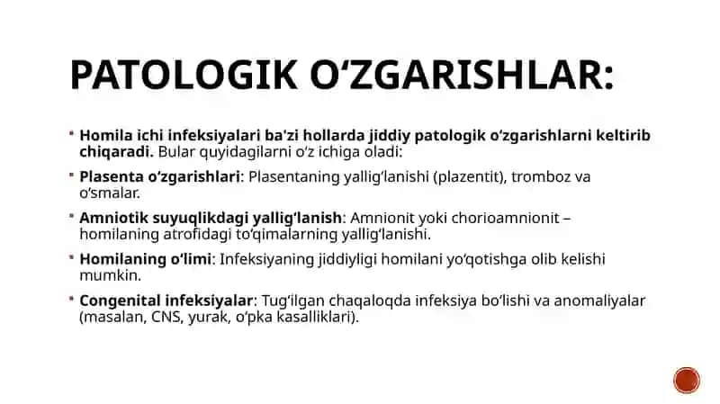 HOMILA ICHI INFEKSIYALARI 4