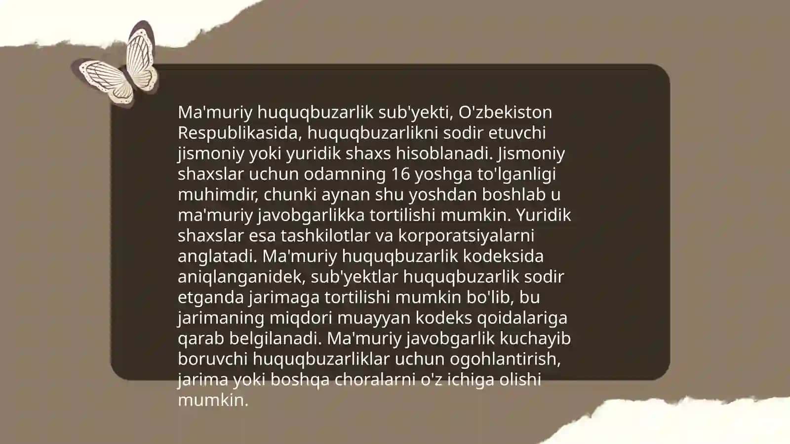 Ma'muriy huquqbuzarlik 4