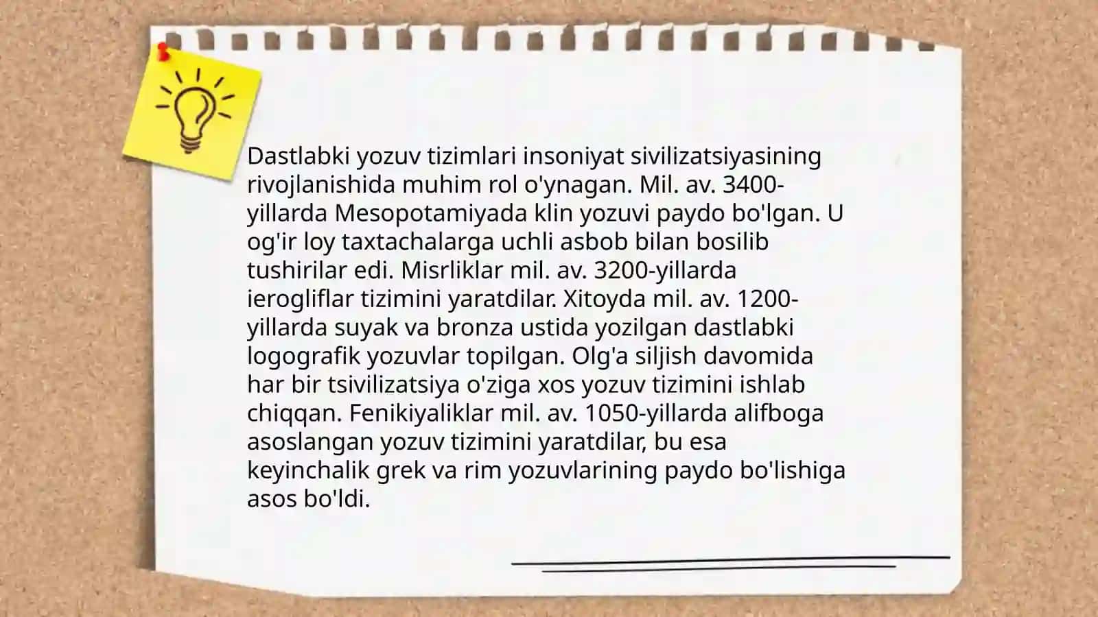 Dunyoning lisoniy tarixi 4