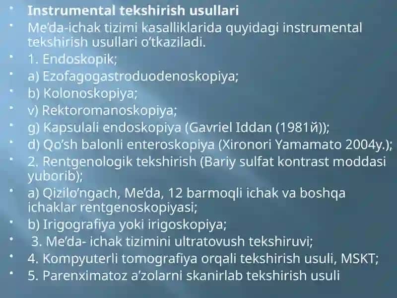 Instrumental tekshirish usullari 4