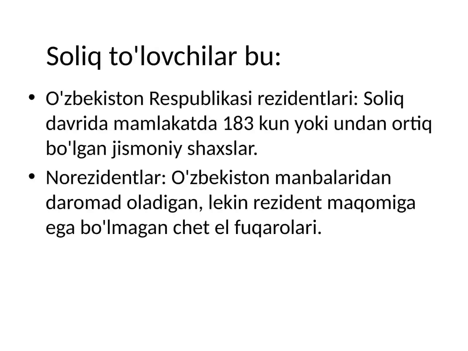 Daromad solig'i 4
