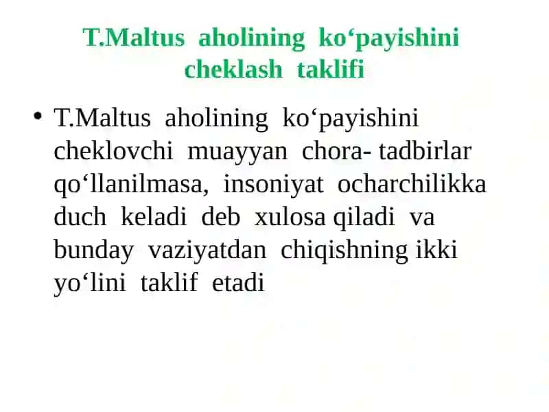 Tomas Robert Maltus 4
