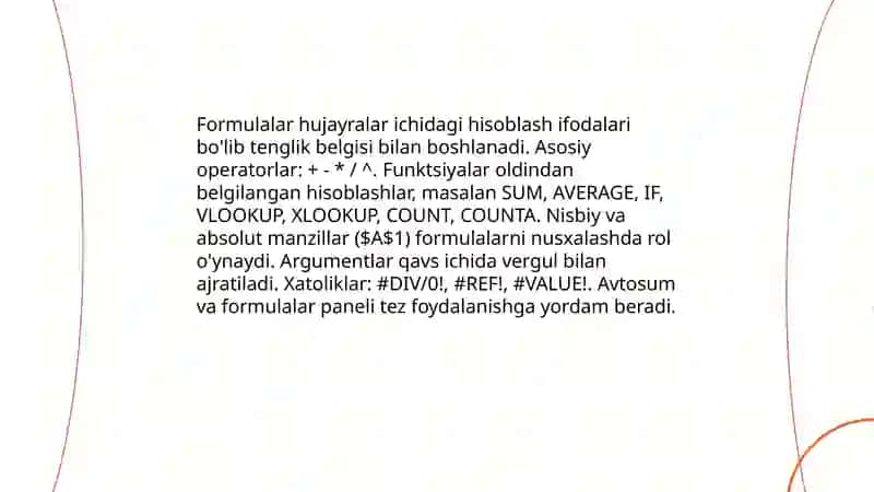 Ms Excel 4