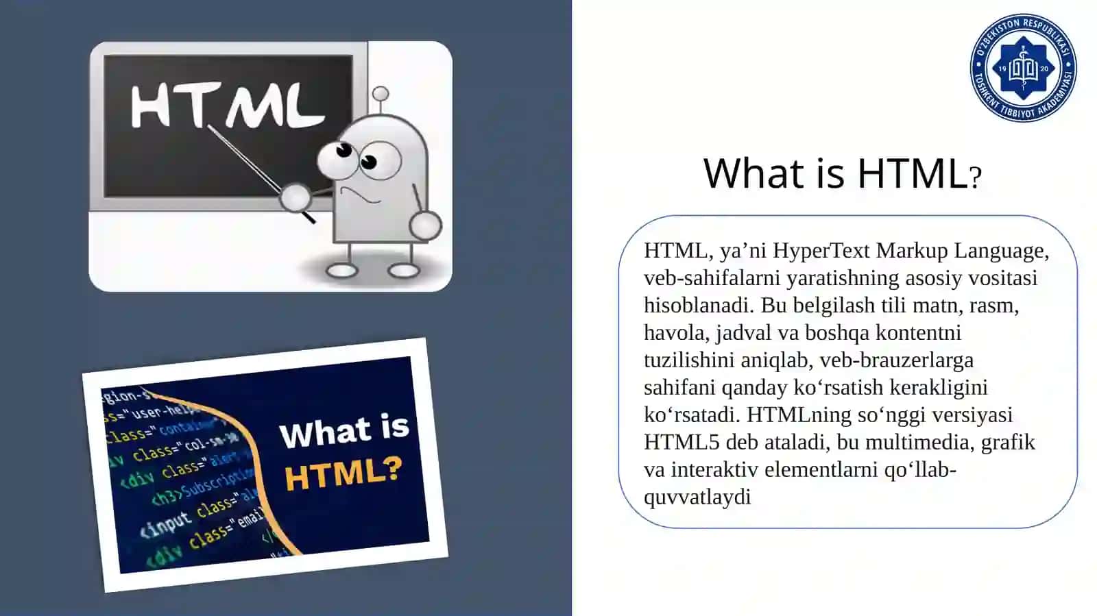 HTML da web sahifa yaratish 4