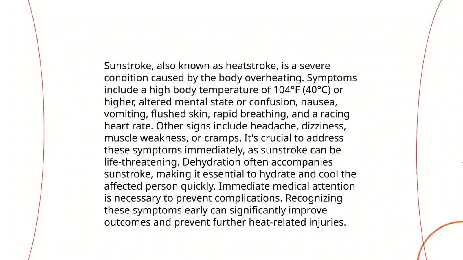 Sunstroke 4