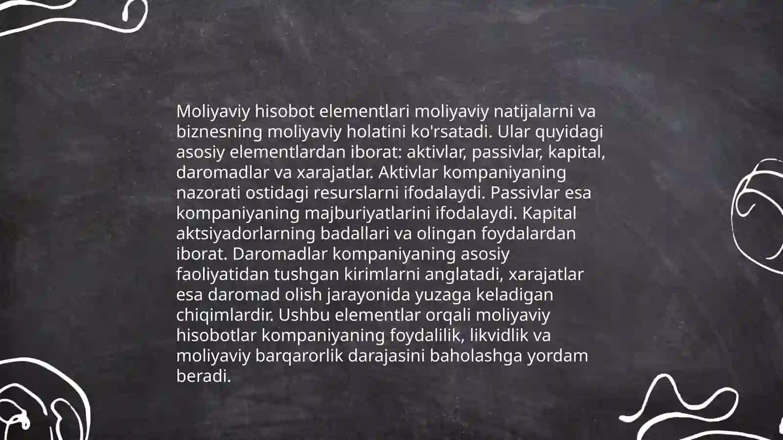 Moliyaviy hisobot 4