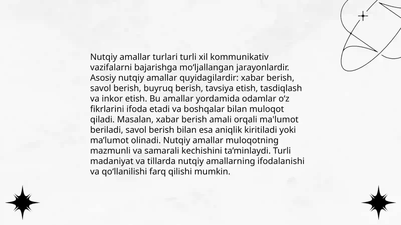 Nutqiy amallarni buzuvchi amallar 4