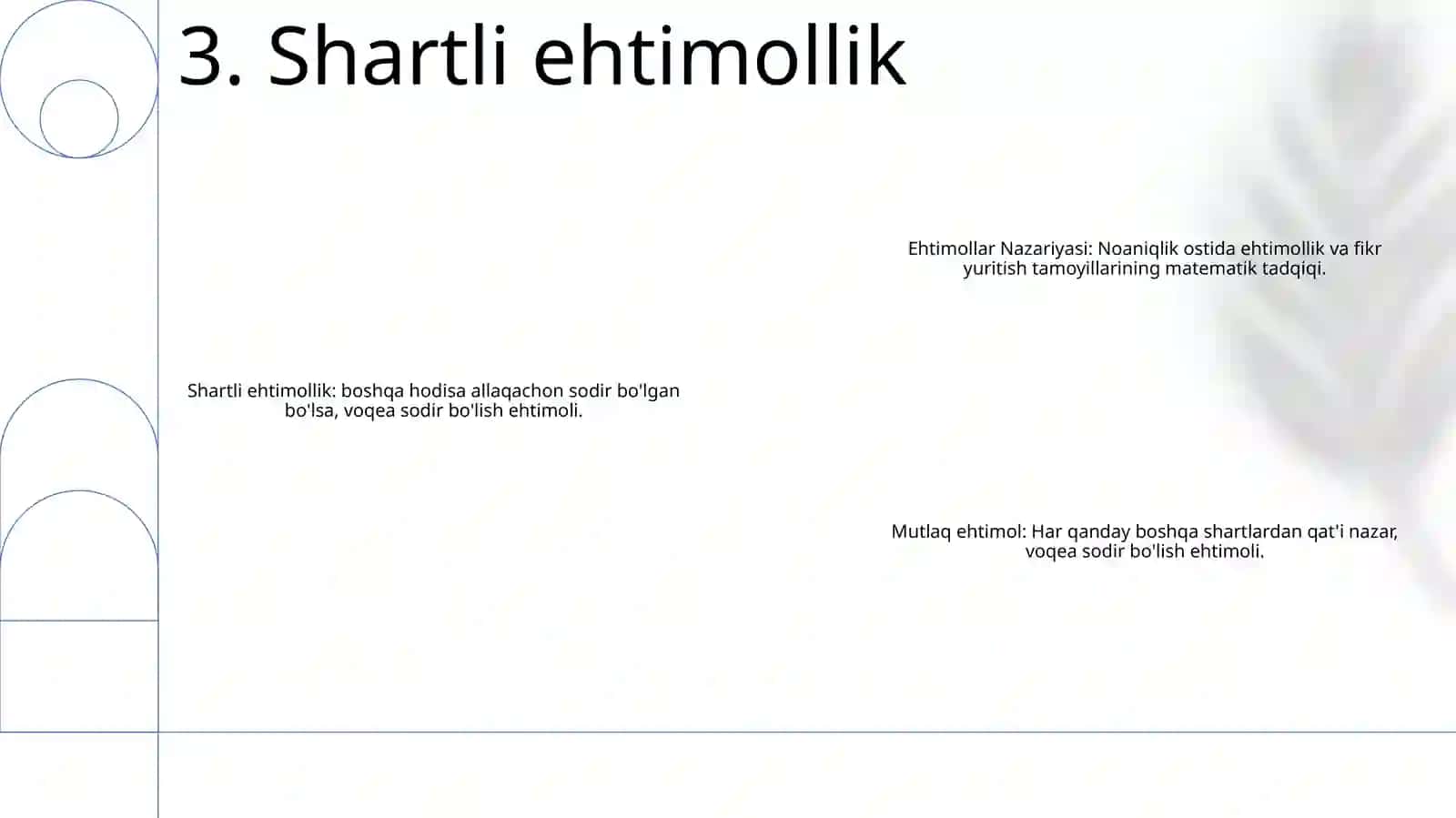 Ehtimollar Nazariyasi 4