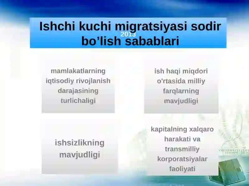 Xalqaro ishchi kuchi migratsiyasining nazariy asoslari 4