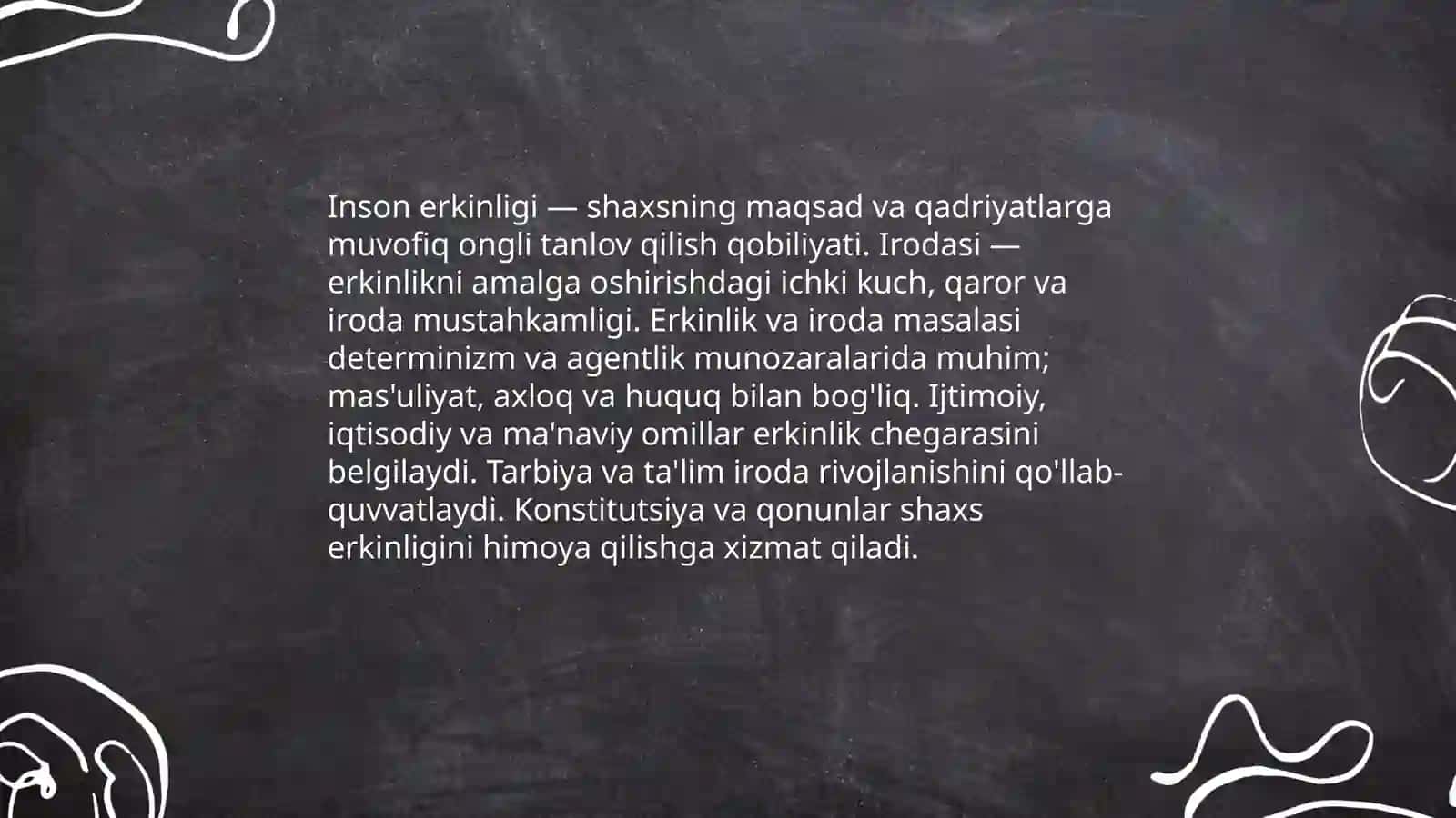 Inson falsafasi 4