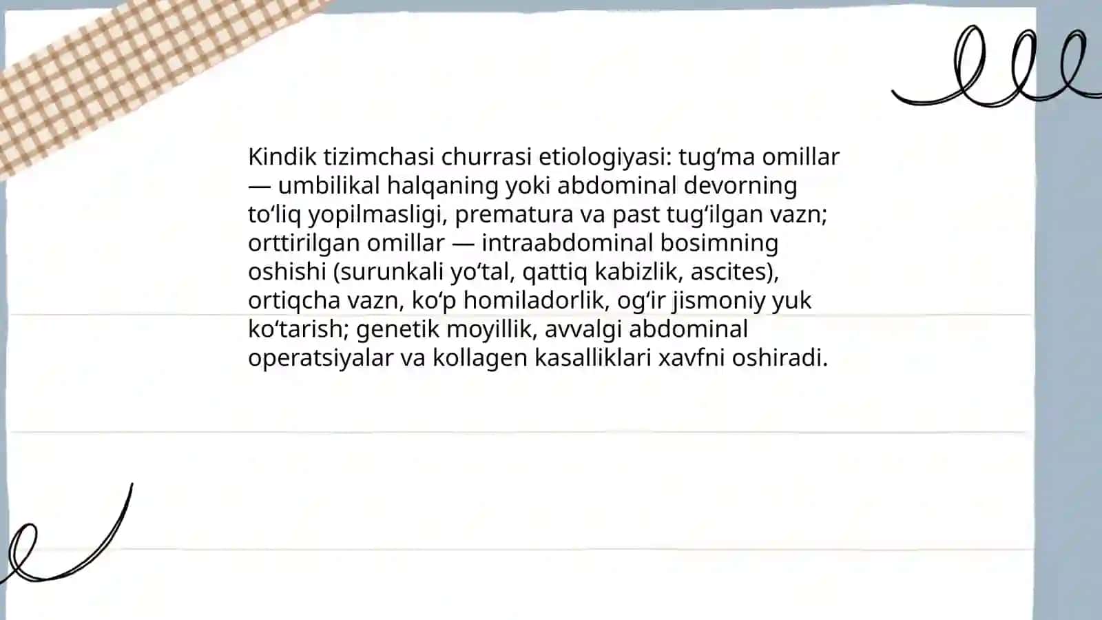 Kindik tizimchasi churrasi 4