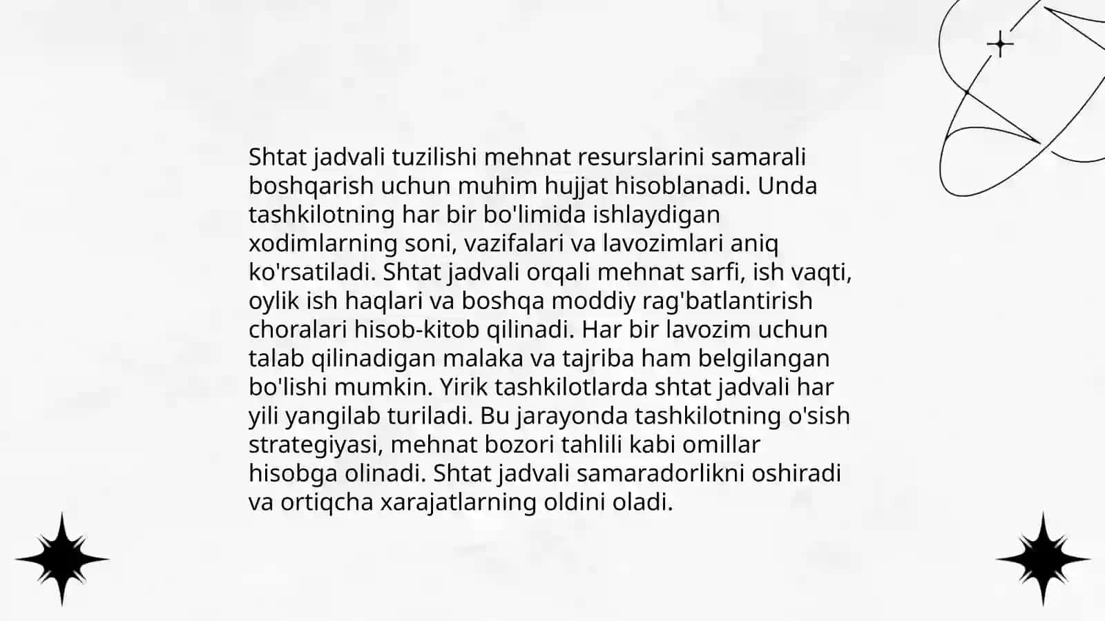 Shtat jadvali 4
