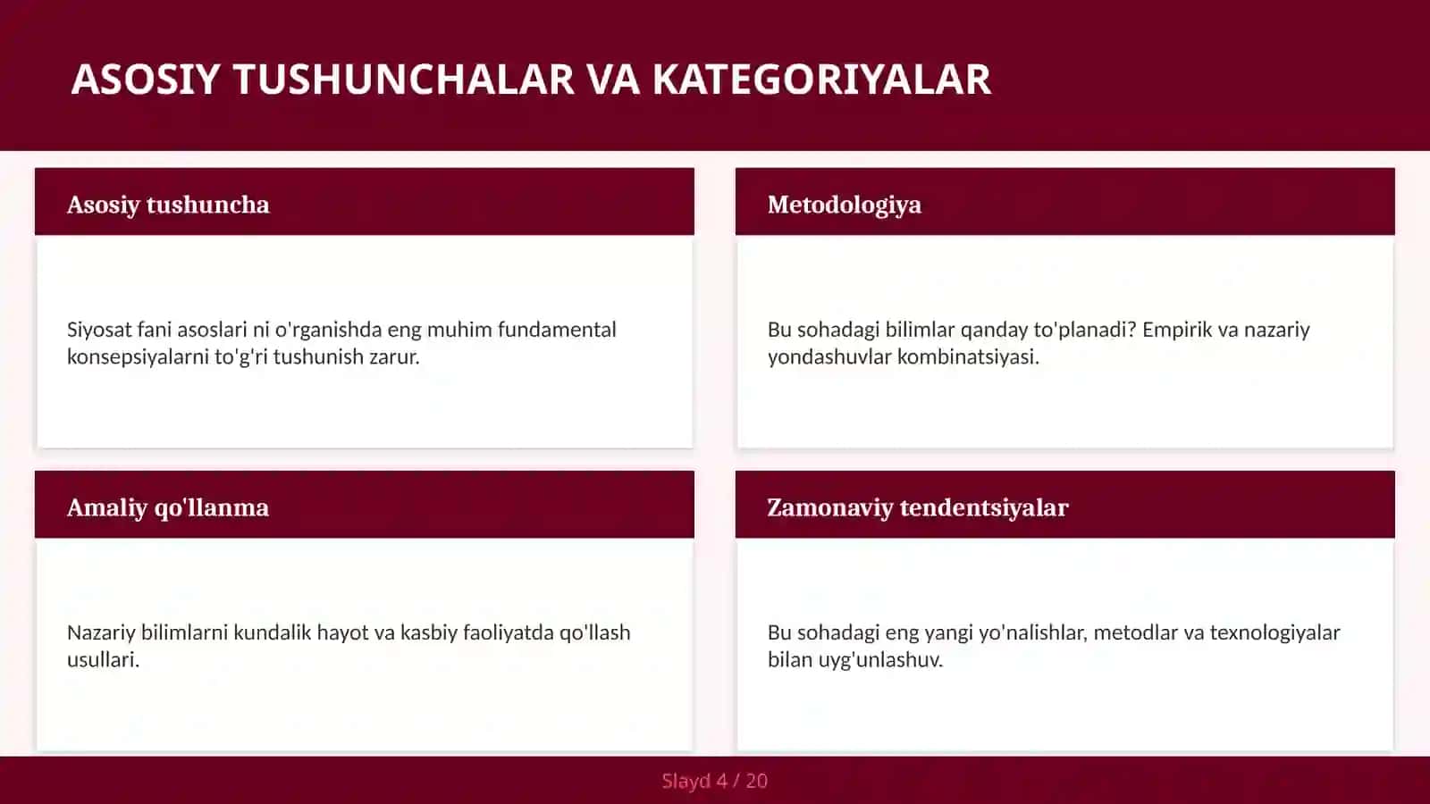 Siyosat fani asoslari 4