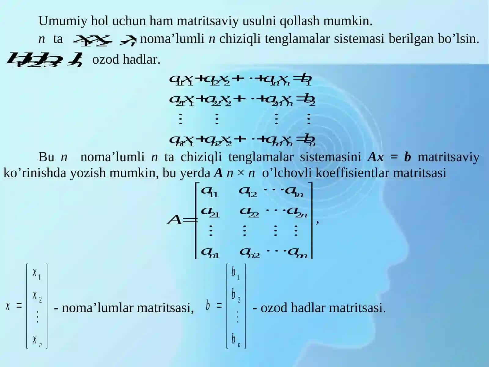Kramer Qoidasi 4
