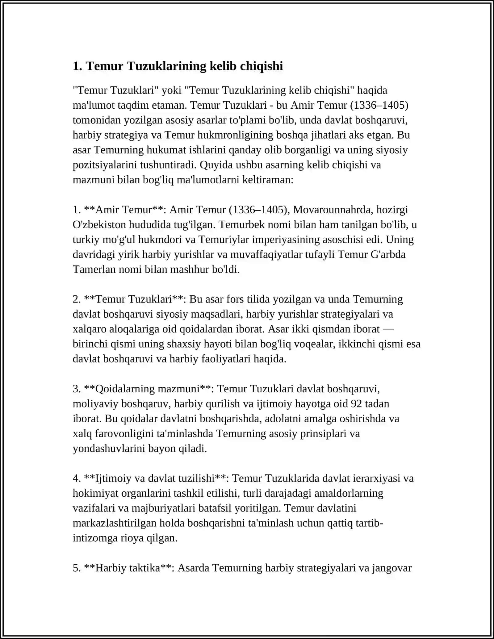 Temur Tuzuklari 4