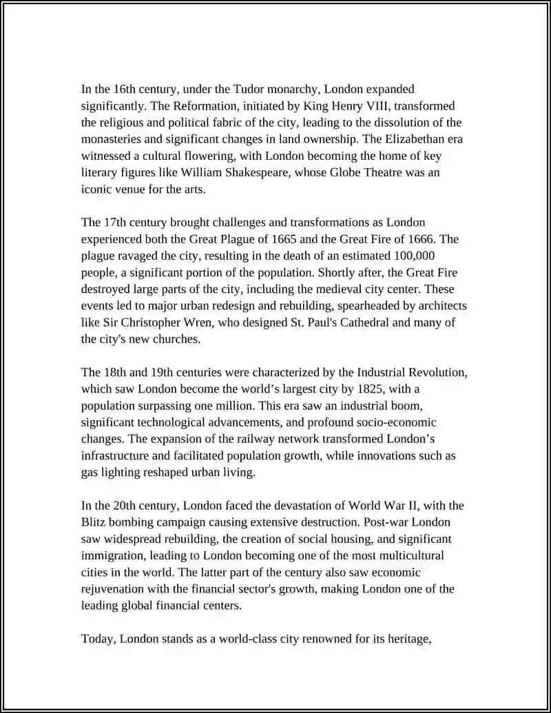 History of London 4