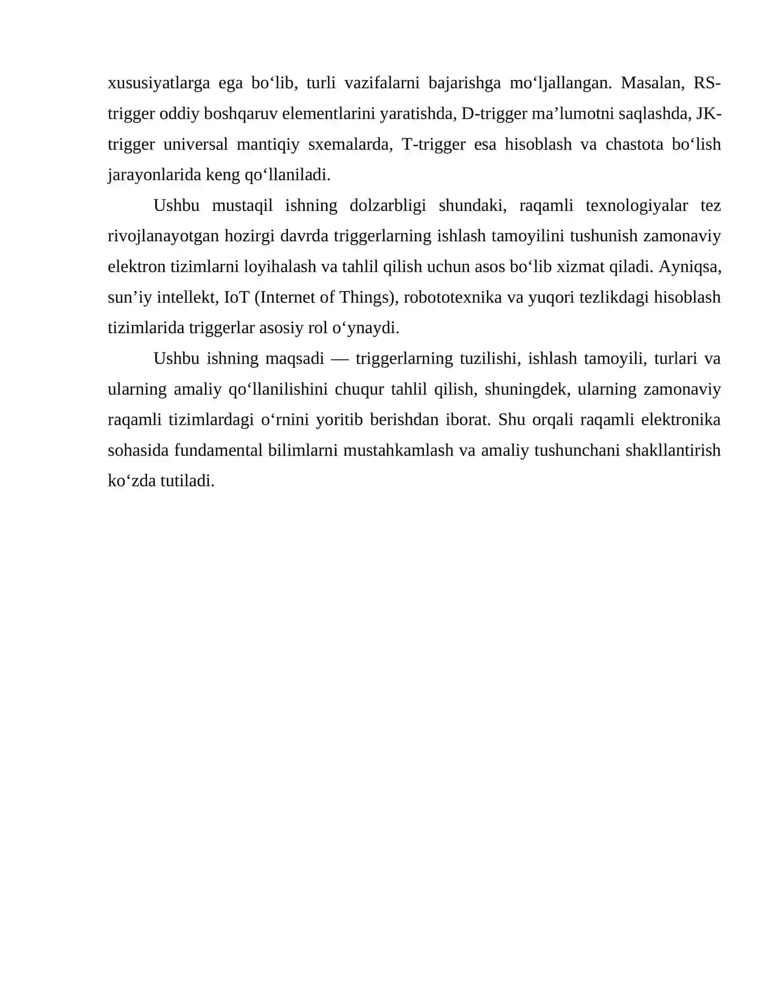 Triggerning tarkibi va ishlash tamoyili 4