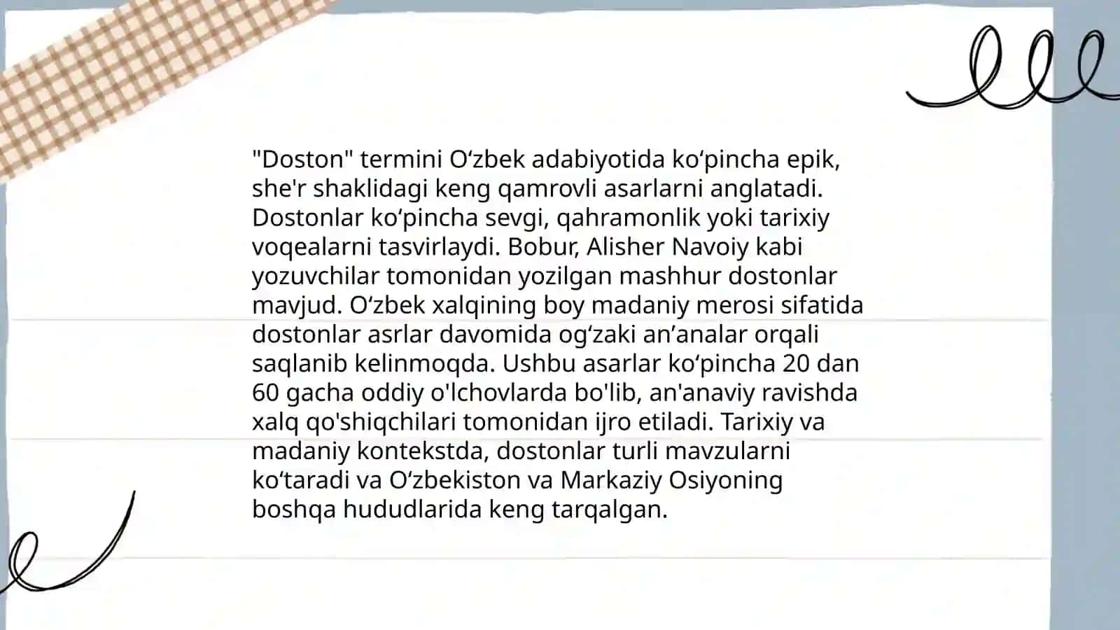 Adabiy tur va janrlar 4