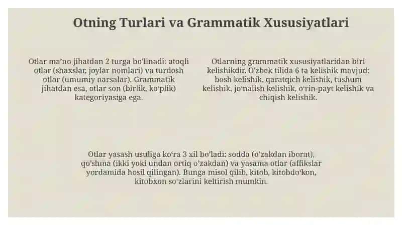 Ot so'z turkumi 4