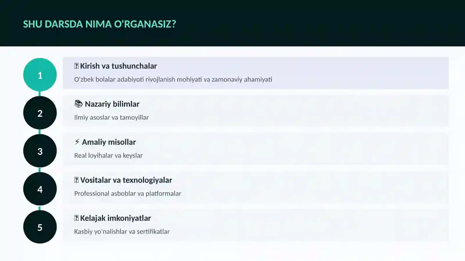 O'zbek bolalar adabiyoti rivojlanish 4