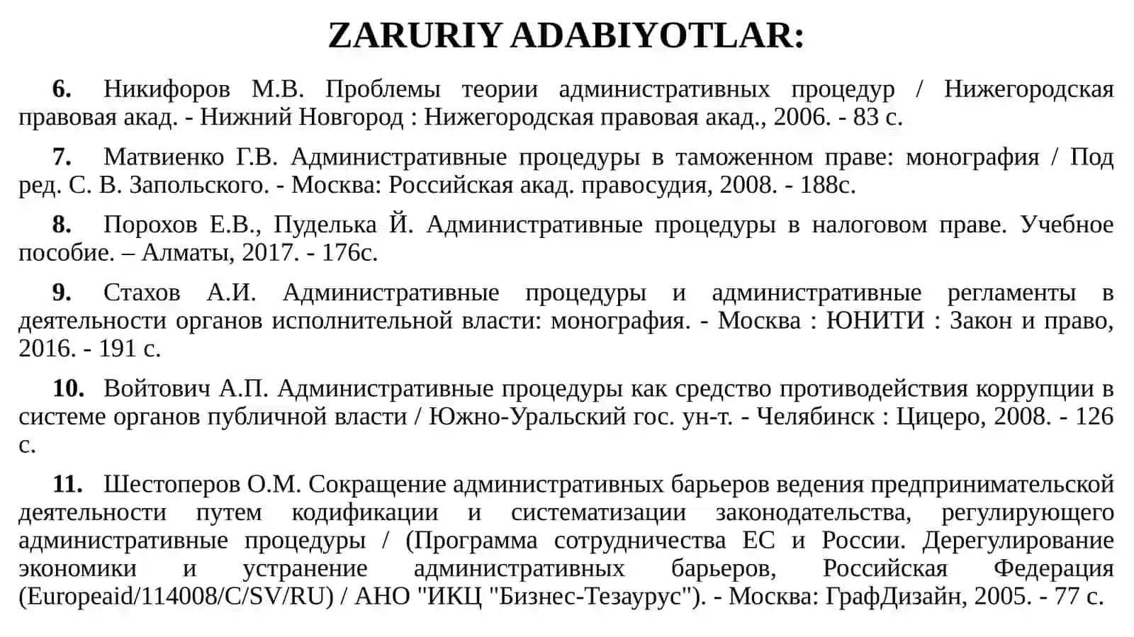 MA'MURIY PROTSEDURALAR 4