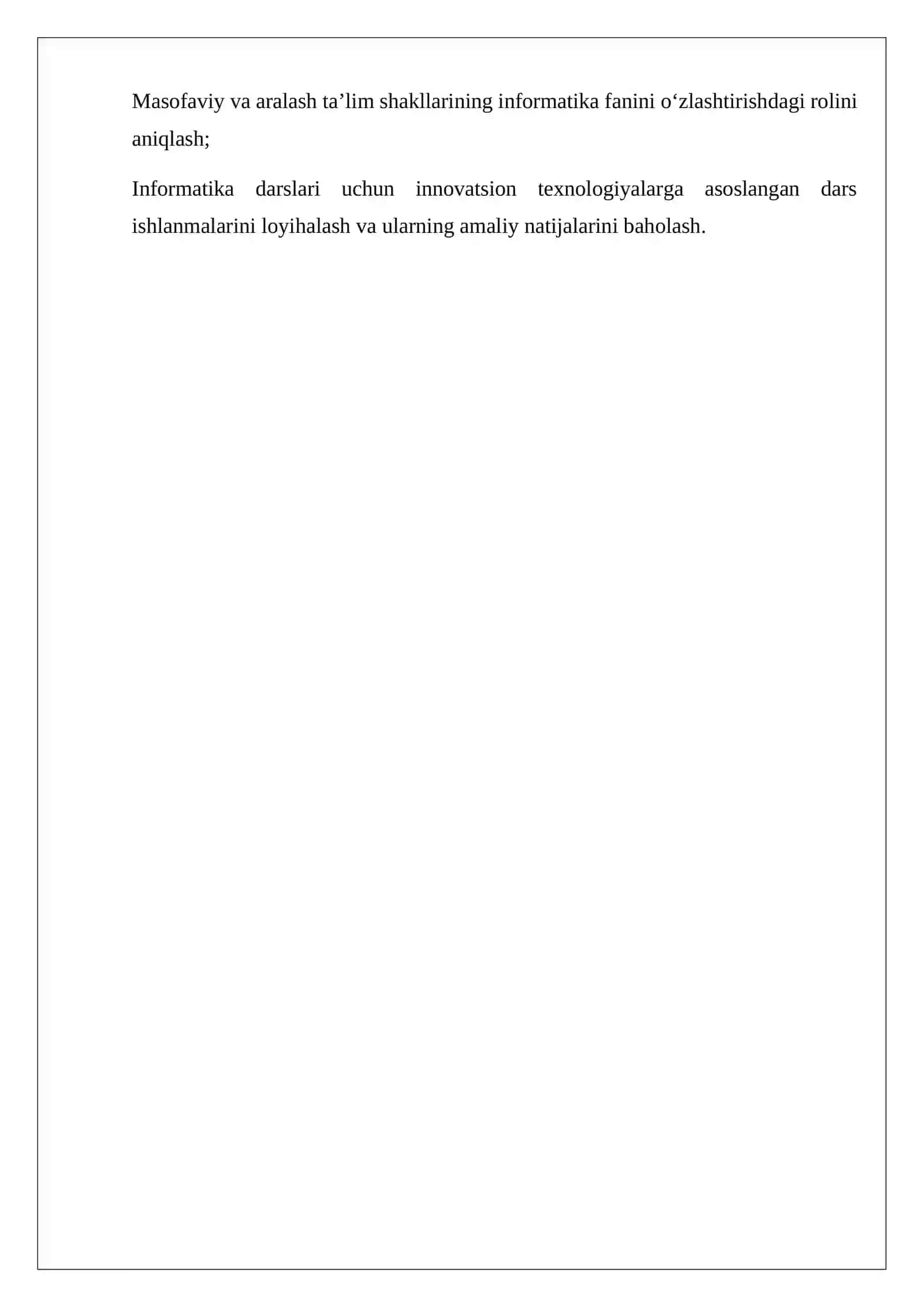 INFORMATIKA FANINI O‘QITISHDA INNOVATSION TEXNOLOGIYALAR 4