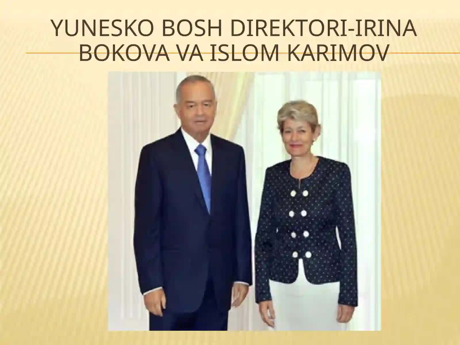 O‘ZBEKISTON VA YUNESKO 4