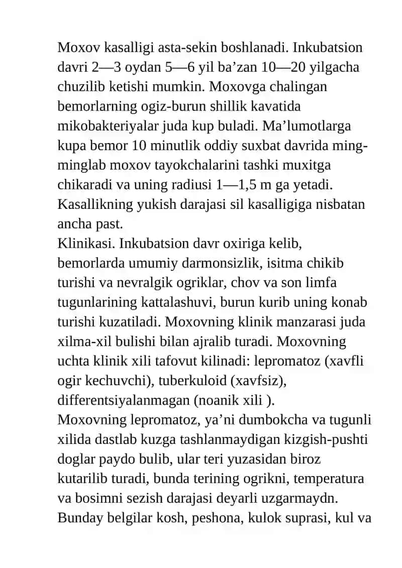 Moxov kasalligi 4