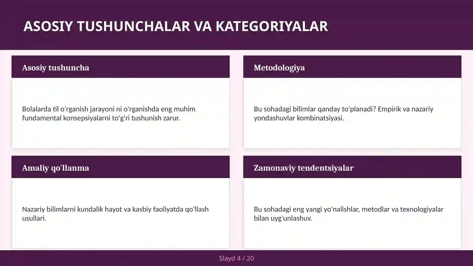 Bolalarda til o'rganish jarayoni 4