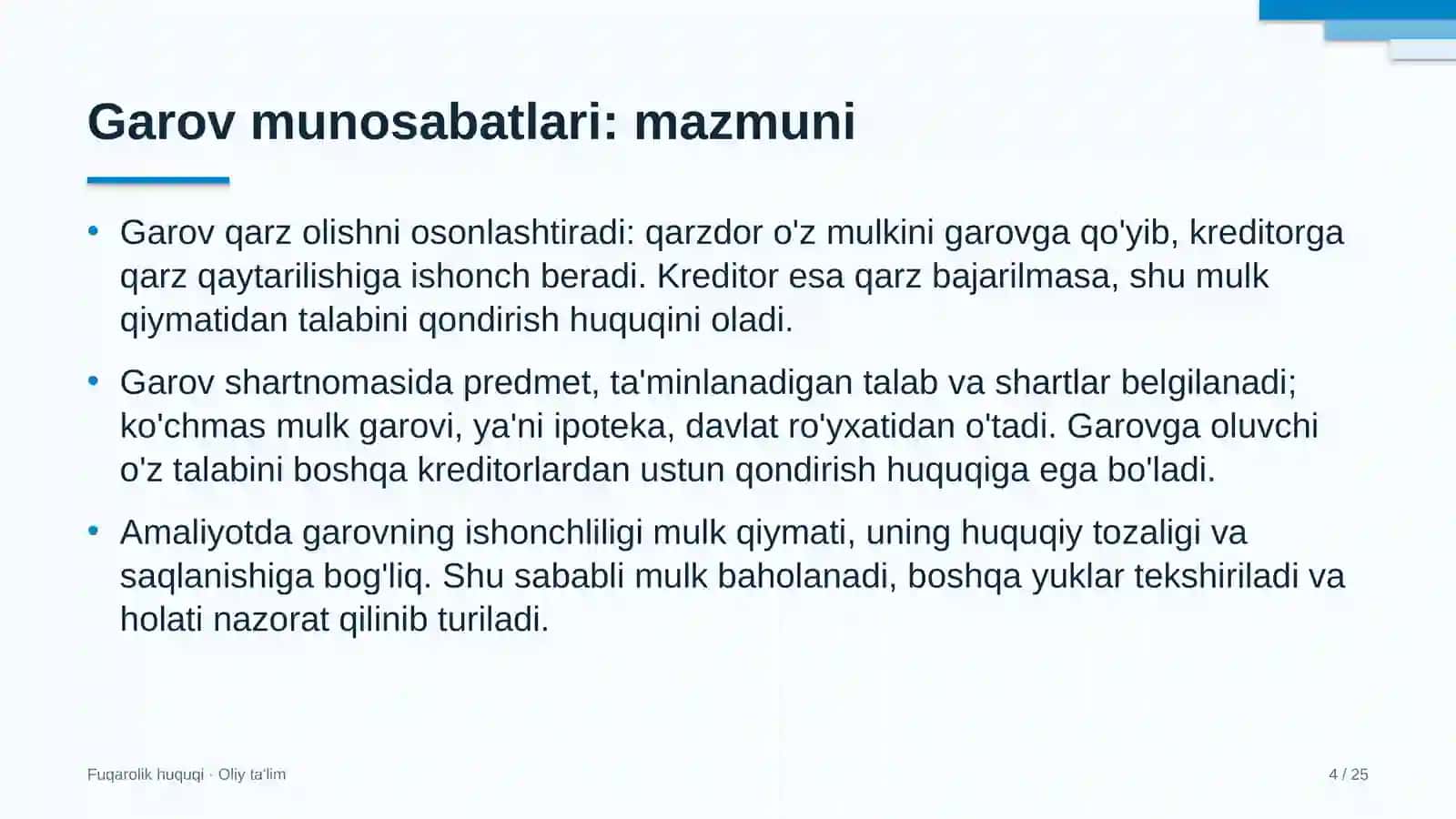 qoramolchilikda garov munosabatlari 6477 4
