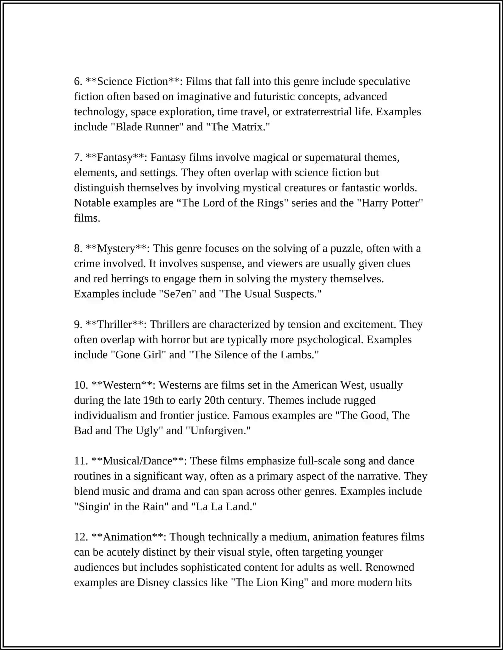 FILMS AND TV PROGRAMES 4
