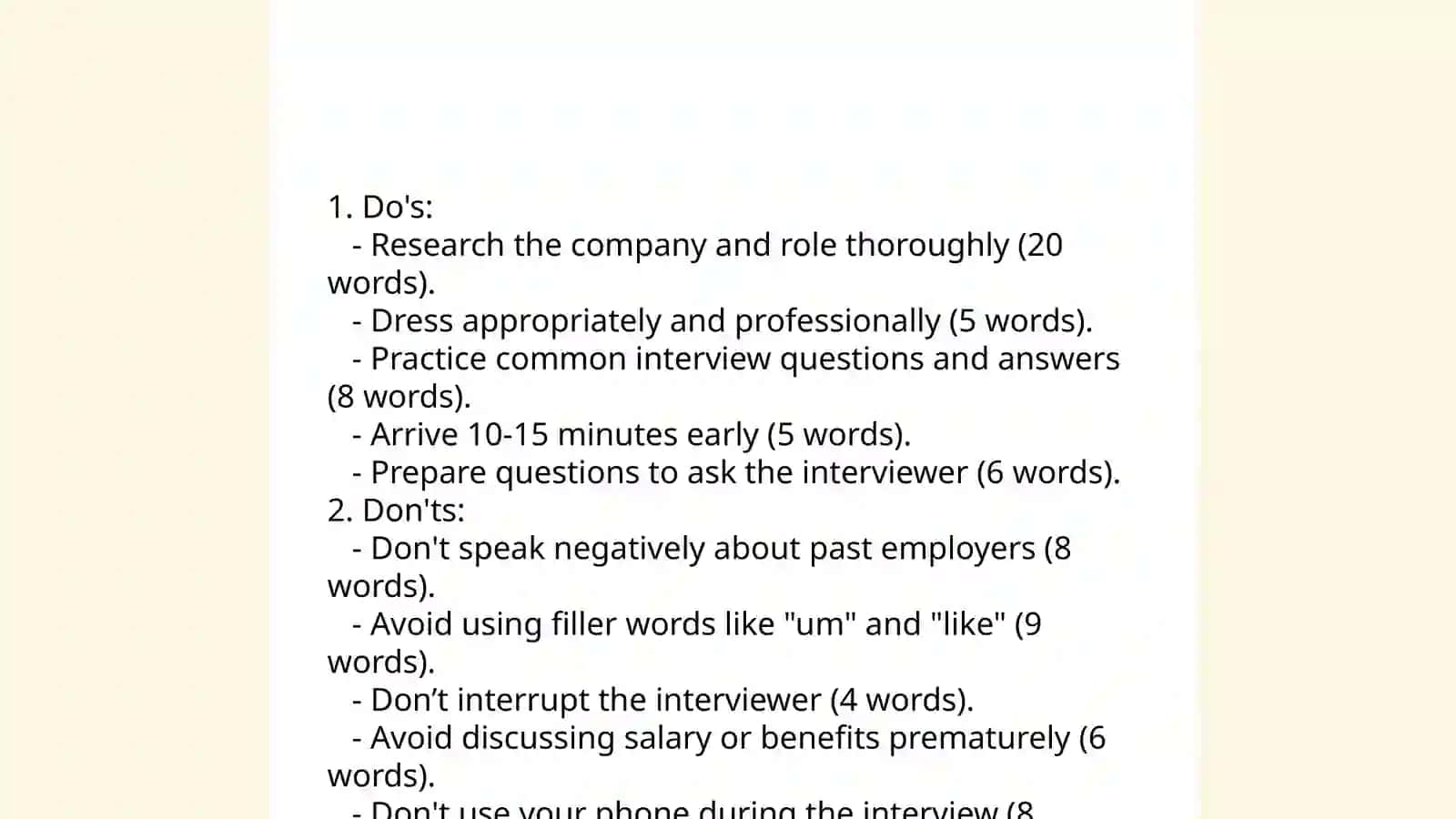 Do's and Don'ts for Public Speaking 4