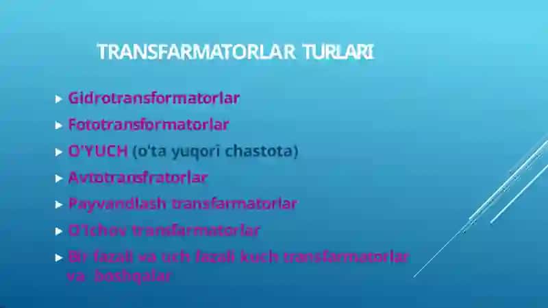 TRANSFORMATORLAR 4