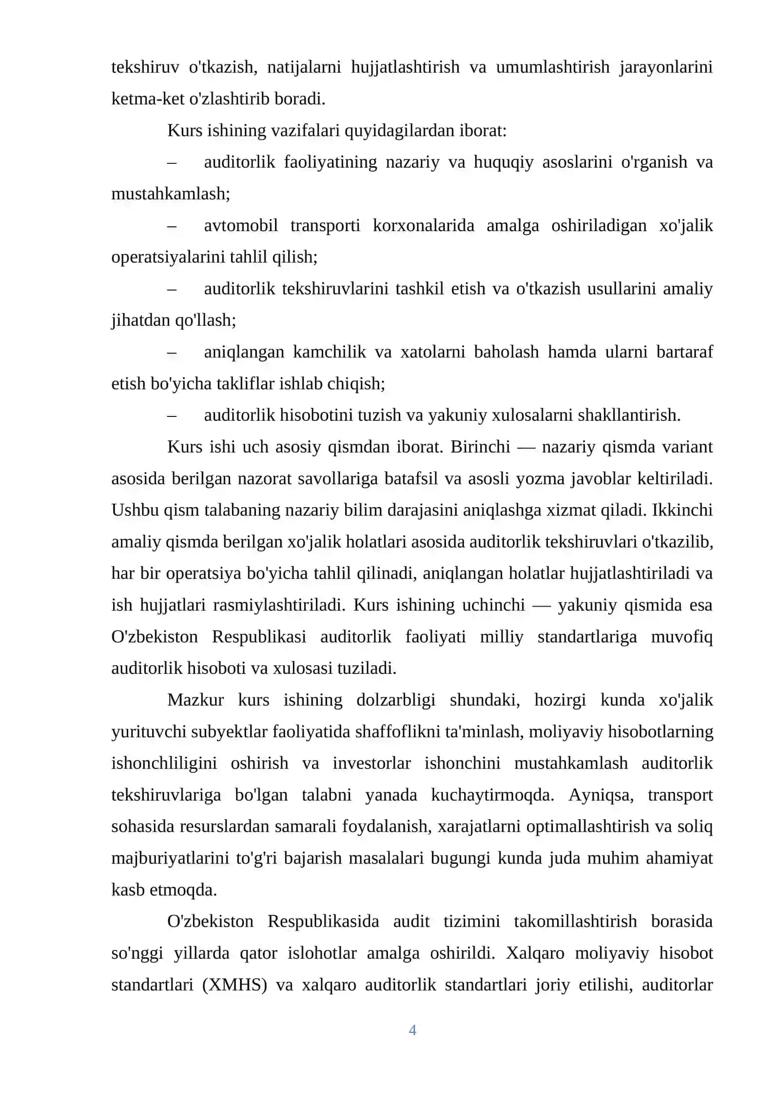 Avtomobil transportida audit 4