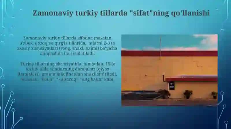 "Sifat" so'z turkimi 4