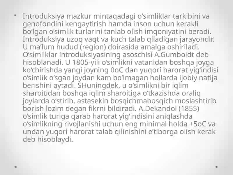 O’zbekistonning adventiv o’simliklari 4