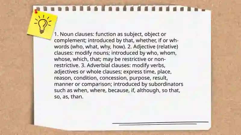 Complex Sentences 4