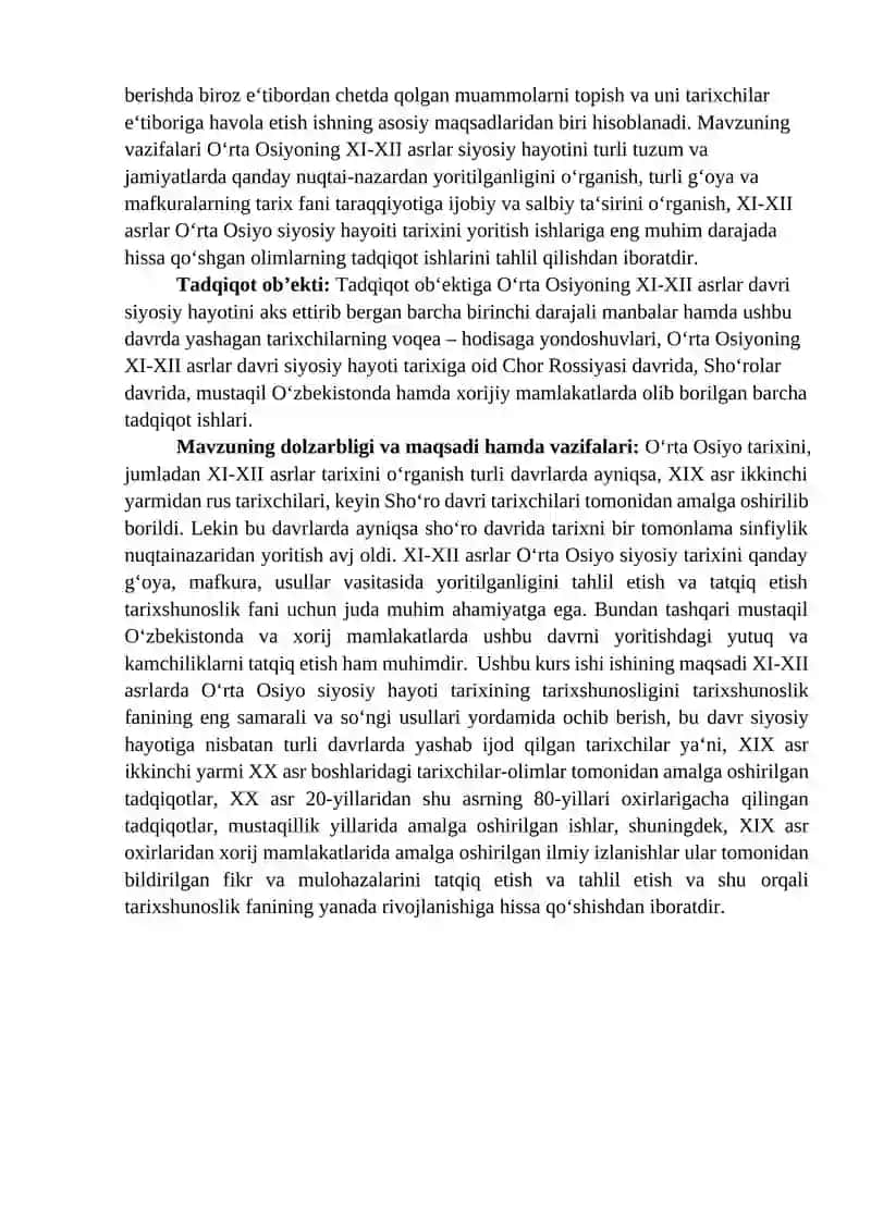 XI-XII ASRLARDA O’RTA OSIYO TARIXSHUNOSLIGINING RAVNAQI 4