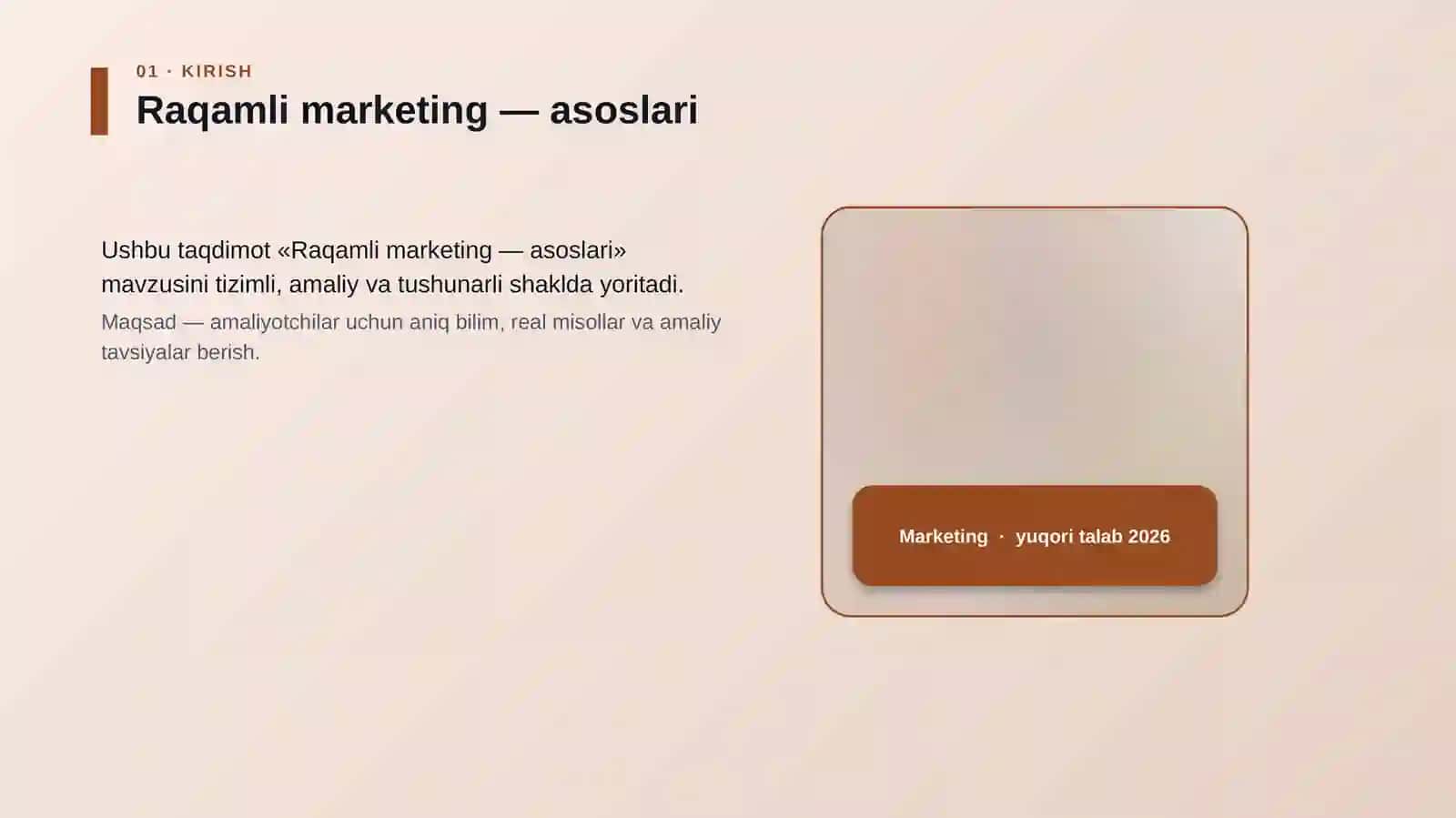 Raqamli marketing — asoslari 4