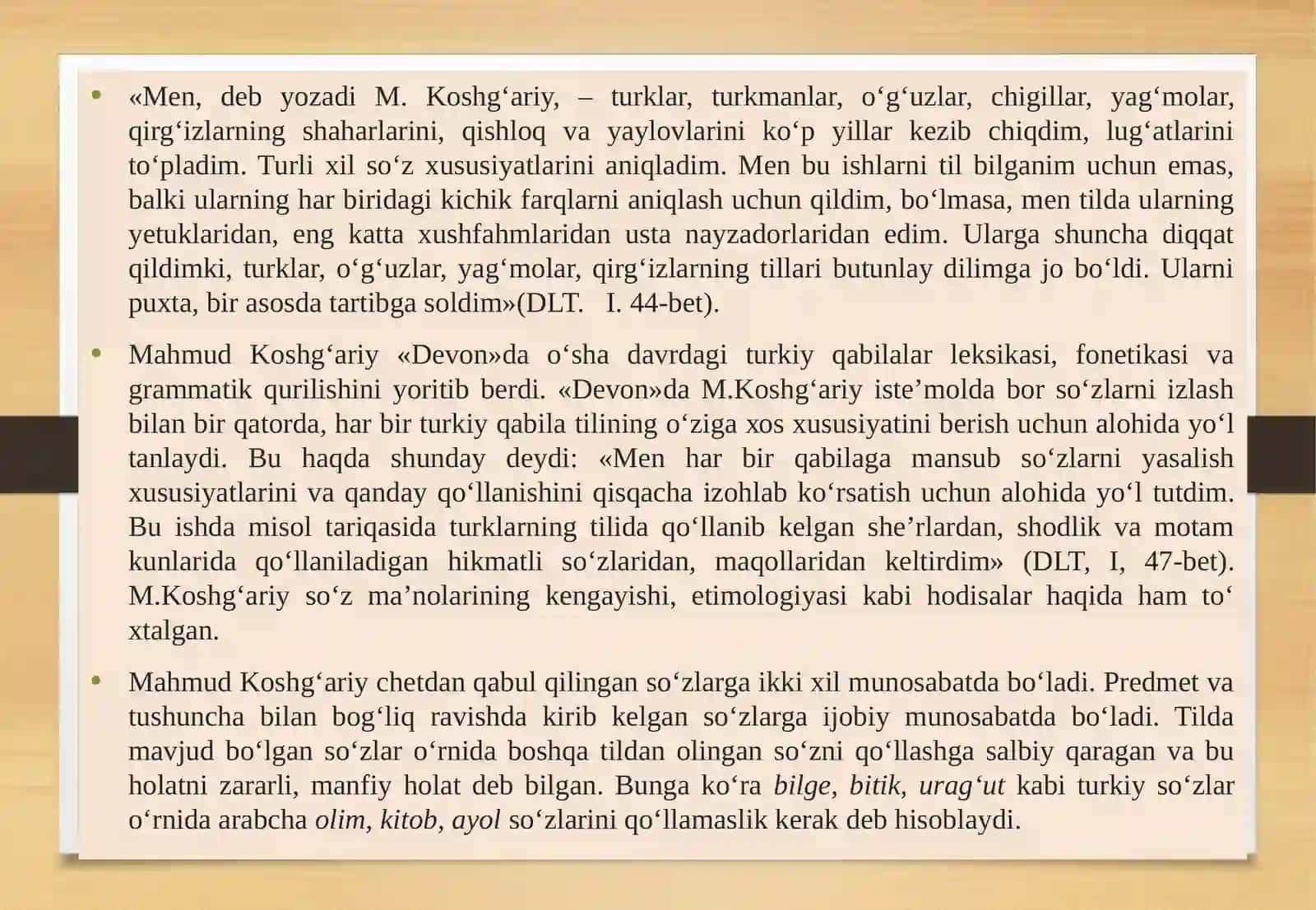 Devonu lugʻat-it turk 4