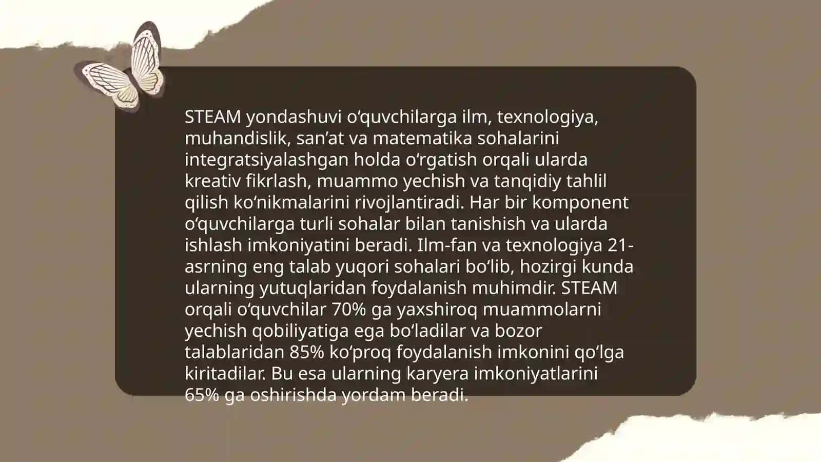 STEAM ta'limi haqida 4