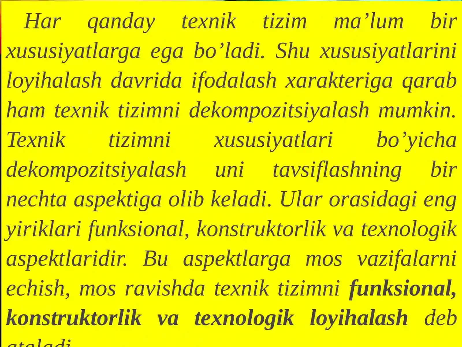 LOYIHALASH JARAYONI STRUKTURASI 4
