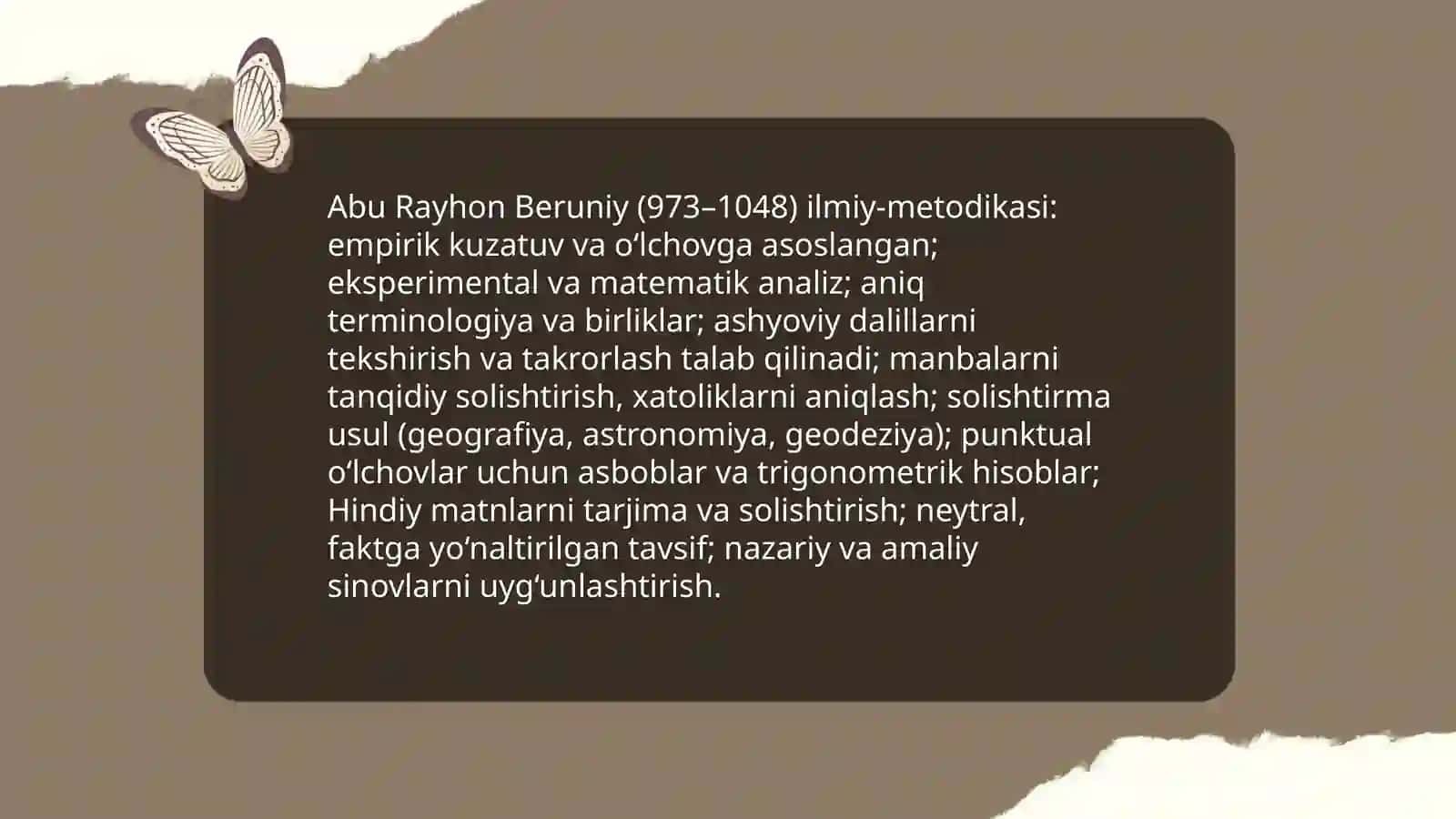 Abu Rayhon Beruniy 4