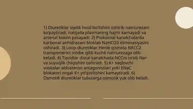 Diuretik vositalar 4