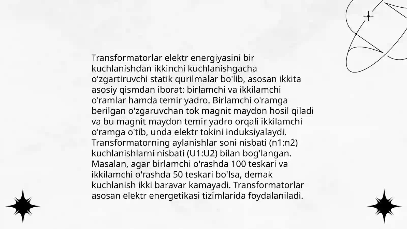 Transformatorlar 4