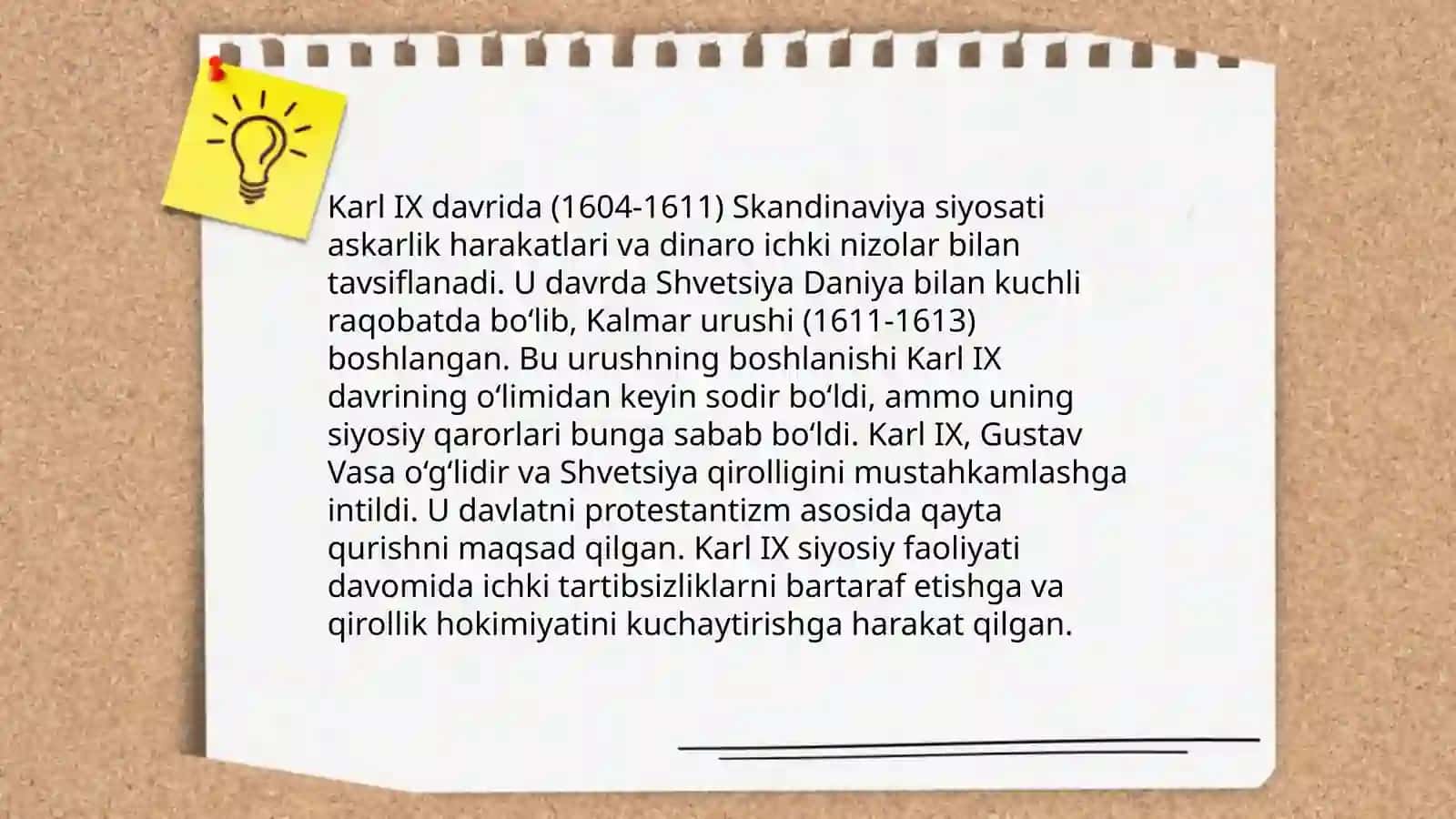 Karl IX saltanatining yilnomasi 4