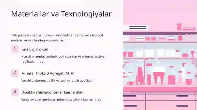 Pulpitlarni biologik davolash usuli 4
