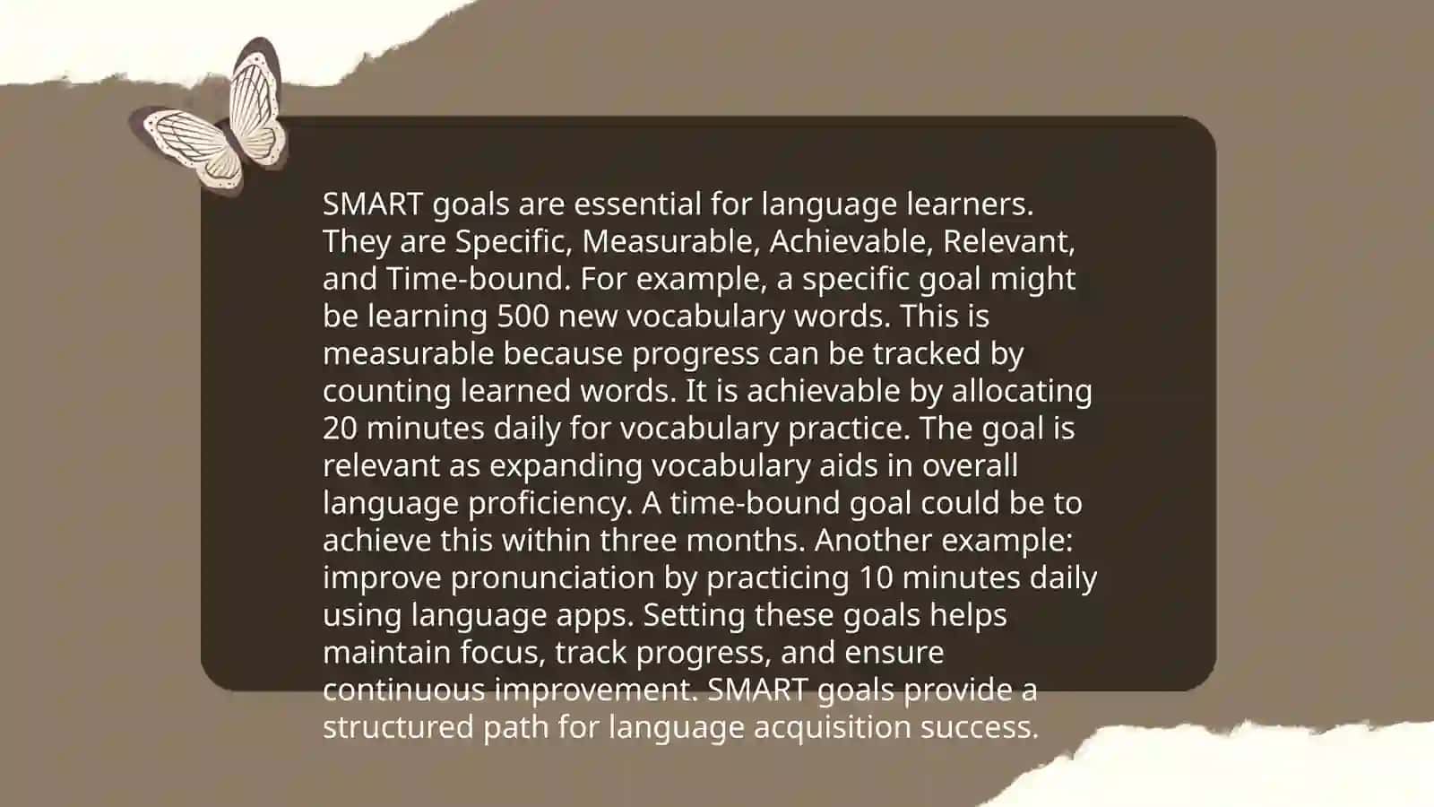 Set clear goals for learning foreign languages 4
