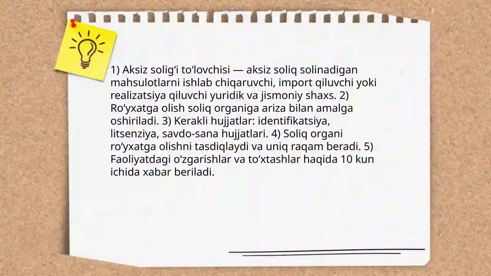 Aksiz soligʻi soliqni toʻlash tartibi 4