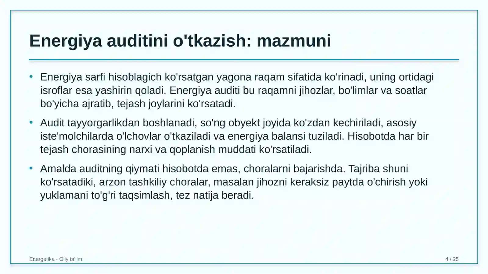 dehqon xo'jaliklarida energiya auditini o'tkazish 8793 4
